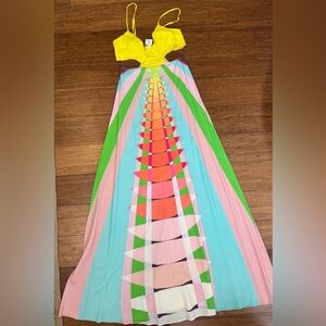 Mara Hoffman Colorful Maxi Dress